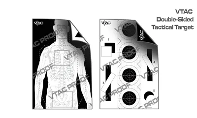 Viking Tactics VTAC blink papp dobbeltsidig 10-pakning