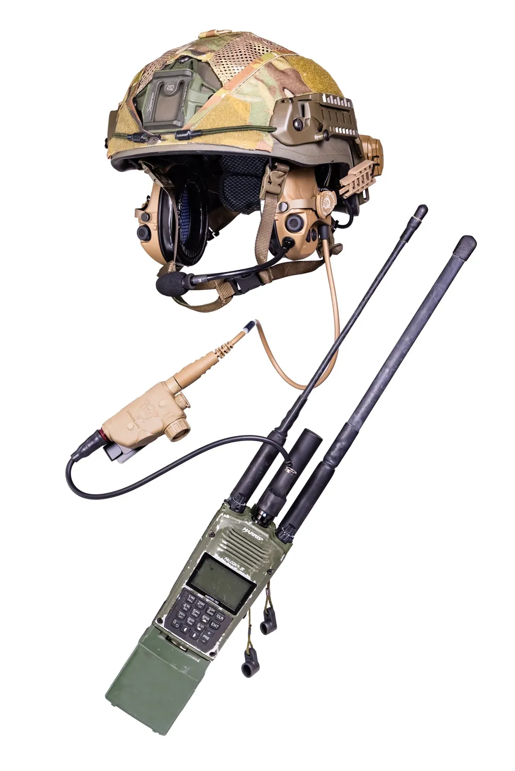 Safariland Nemesis radiokabel Liberator 14" rett