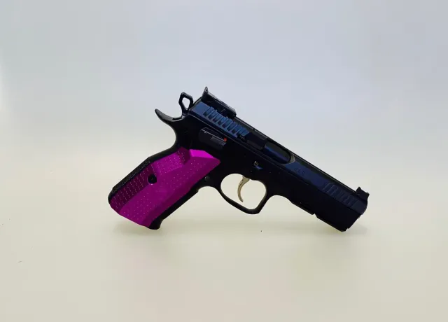 M-Arms Monarch 2 skjegrep aluminium lilla