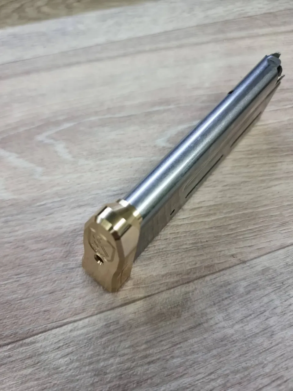 M-Arms magasinplate 1911 9 mm messing
