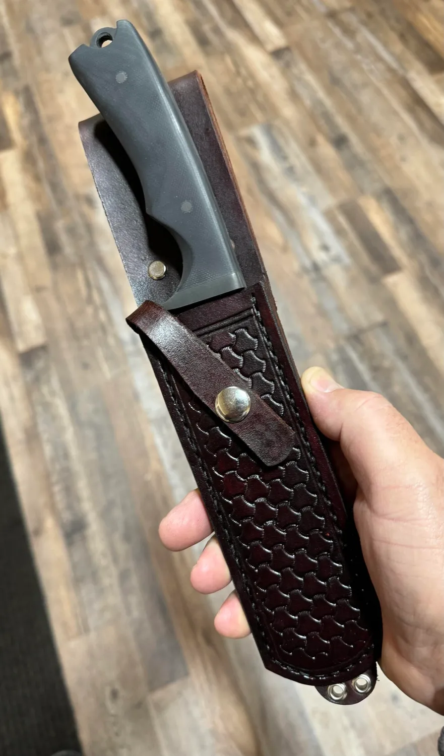 Viking Tactics VTAC Half Guard kniv 80CRV2 svart