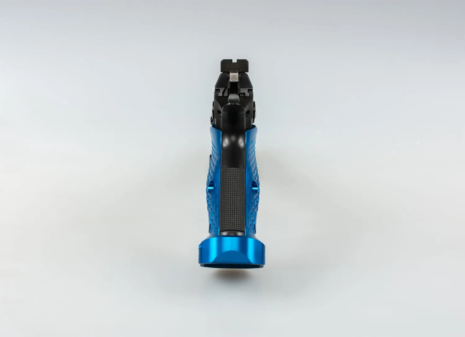 M-Arms Monarch 1 magwell blå alu CZ TSO TS2