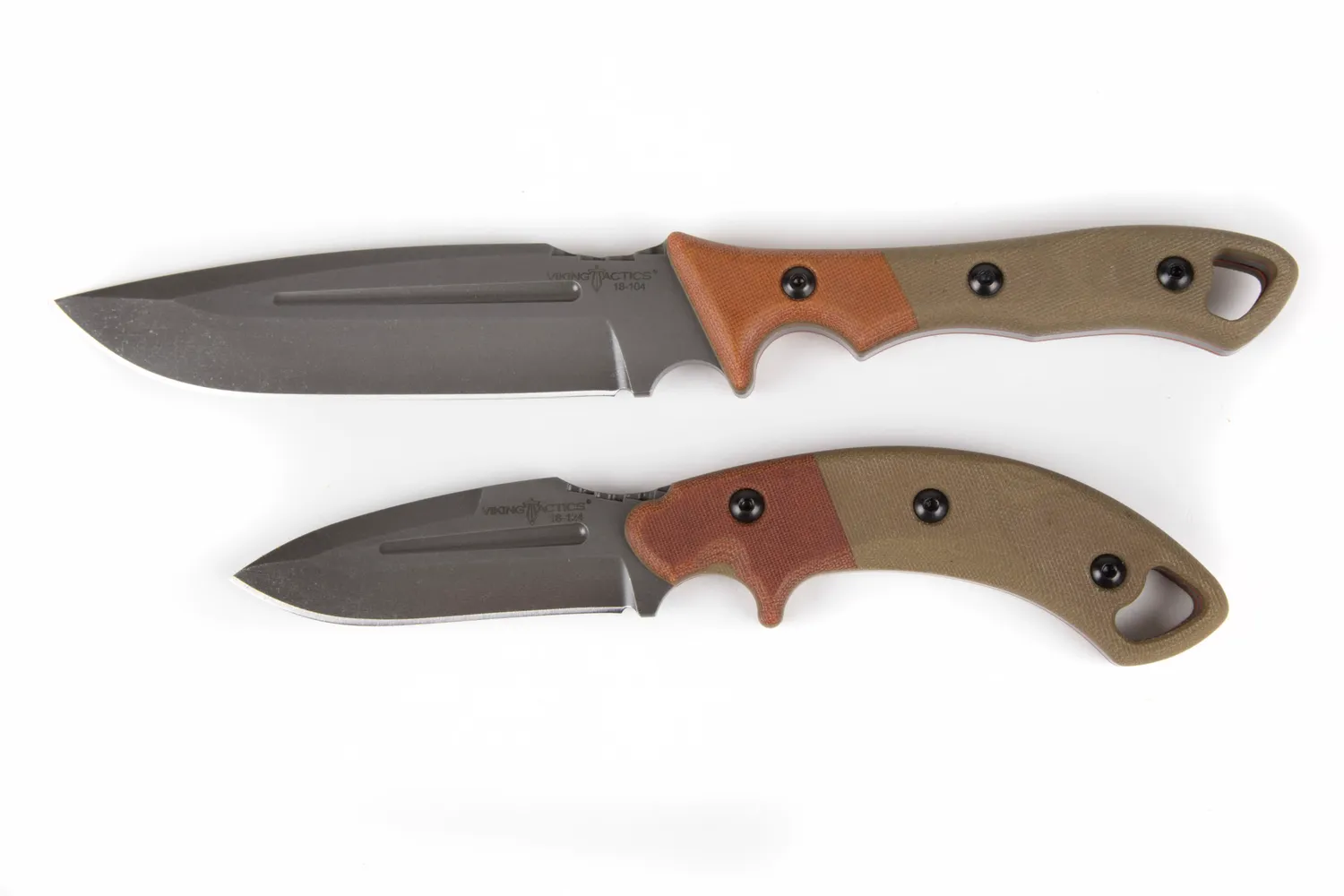 Viking Tactics Crusader kniv 1095 Micarta 89 mm