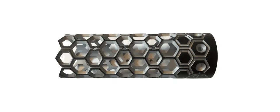 Unique Arms Original Ultra-Light Hex håndguard 7" svart