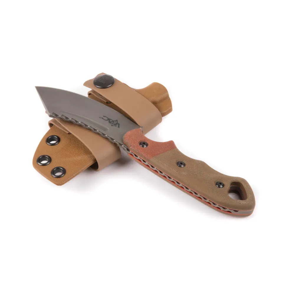 Viking Tactics Patriot fastbladskniv 1095 micarta 6,9"