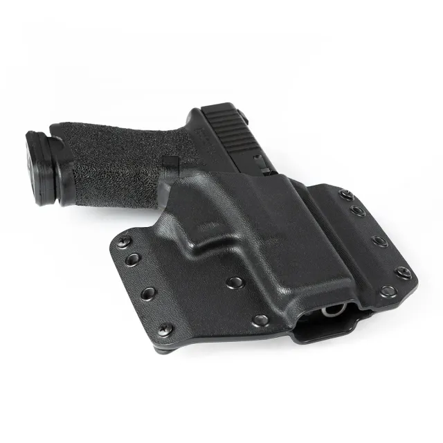 Raven Phantom Glock 17 hylster svart høyre OWB Kydex