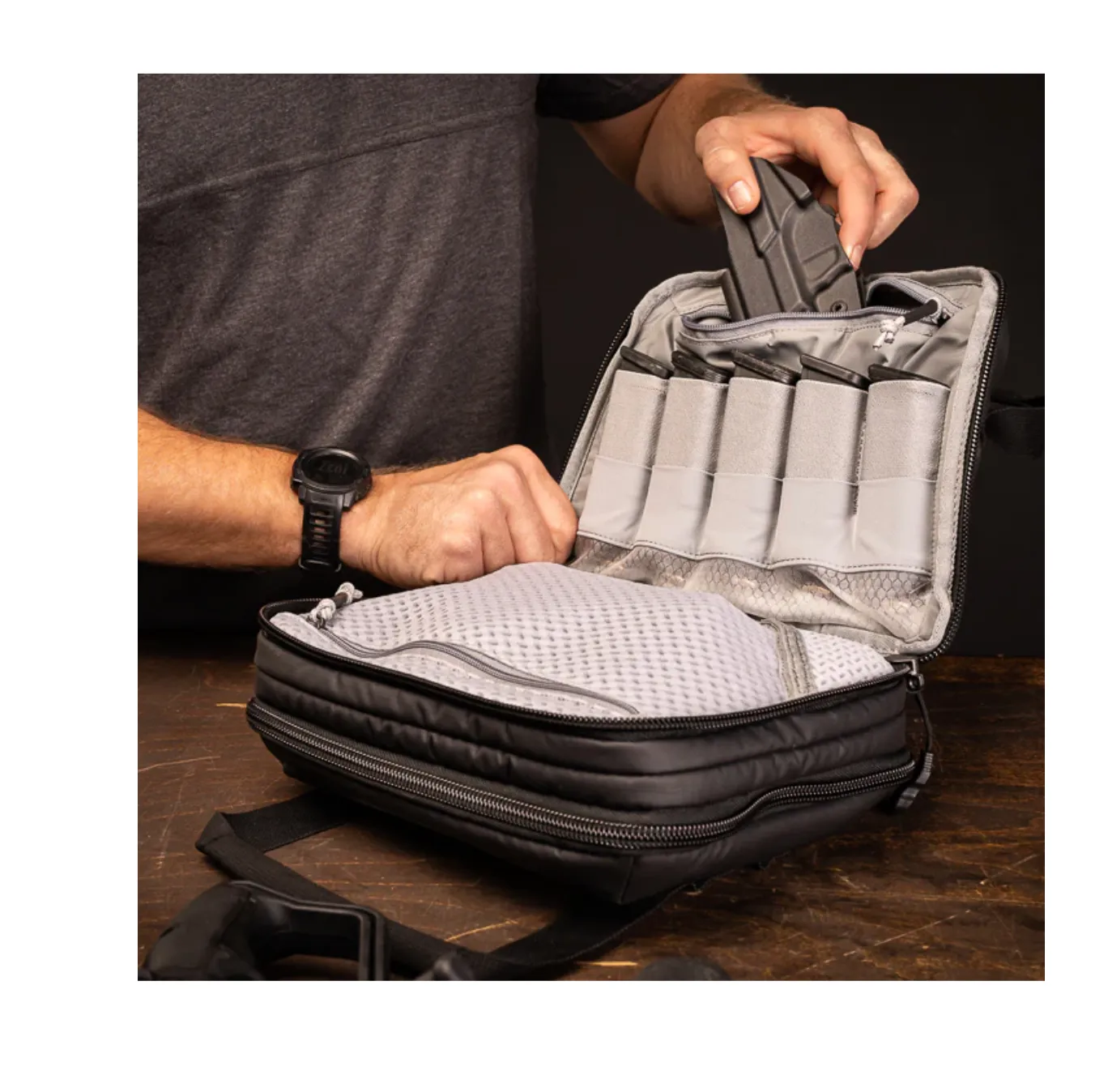 Viking Tactics VTAC Double pistolbag 4 pistoler