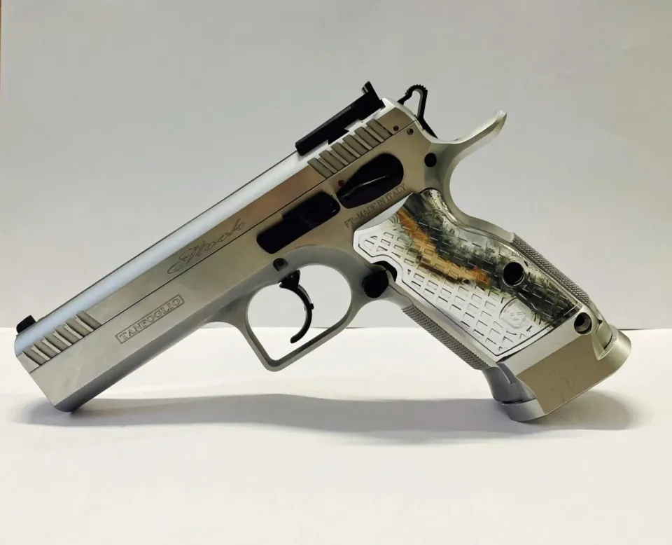 M-Arms 3D President pistolgrep Tanfoglio SF krom kort