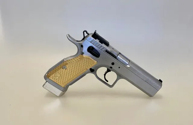 M-Arms Monarch 1 pistolgrep Tanfoglio SF lang messing
