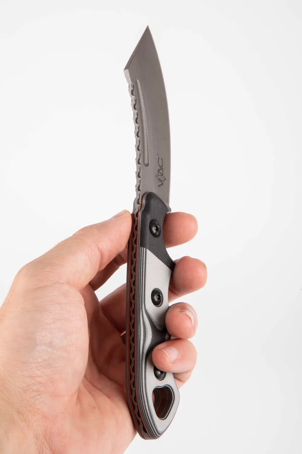 Viking Tactics Patriot Big Grip fastblad kniv 1095 EDC