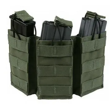 Safariland TP5B M4 magasinpose trippel MOLLE svart