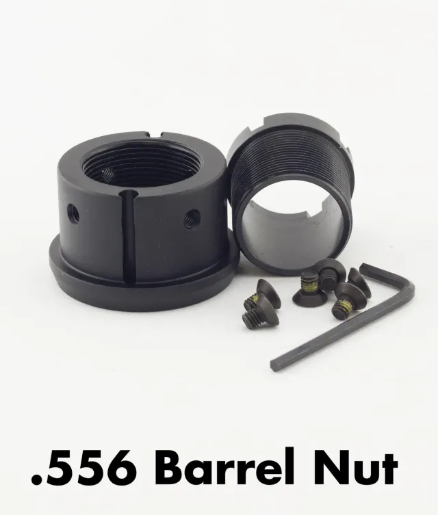 Unique Arms AR-15 Barrel Nut løpsmutter alu/stål