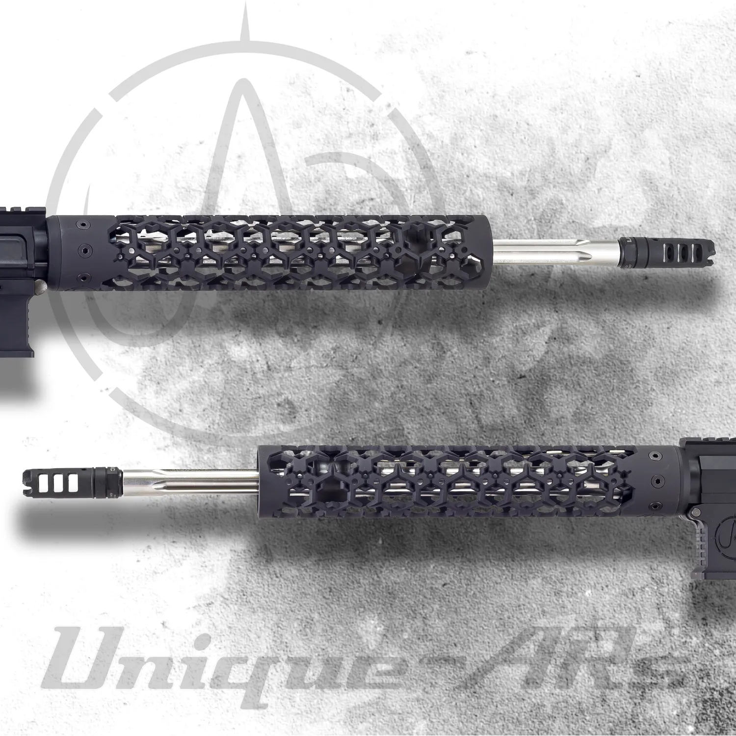 Unique Arms Hex Hazard håndguard 15" aluminium