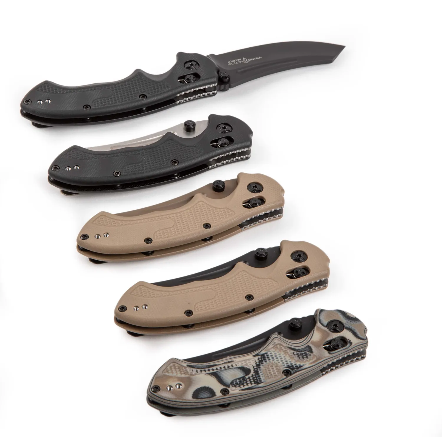 Viking Tactics Patriot Foldekniv CPM20CV G10