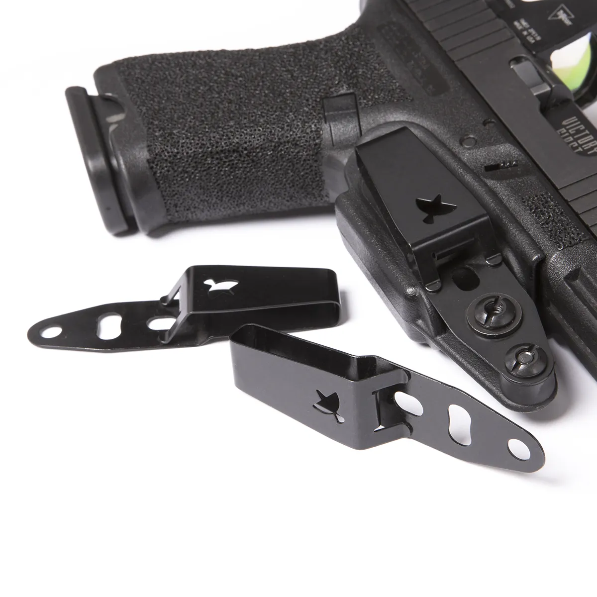 Raven IWB metall overhook belteklips 38/45 mm
