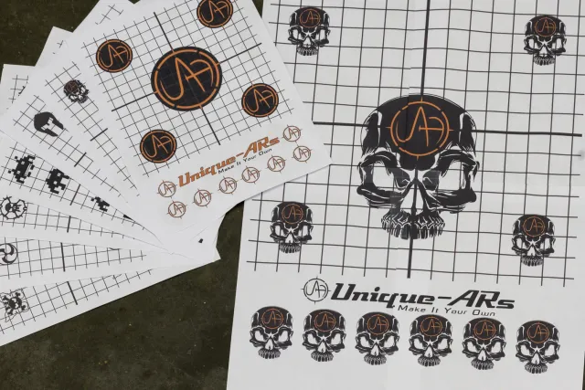 Unique Arms Unique-ARs skyteskiver utskrivbare