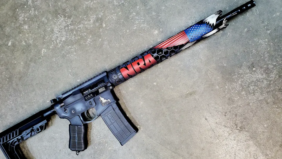 Unique Arms California FNRA Custom AR-15 rifle