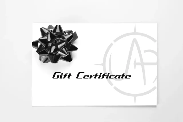 Unique Arms Gift Certificate gavekort digitalt