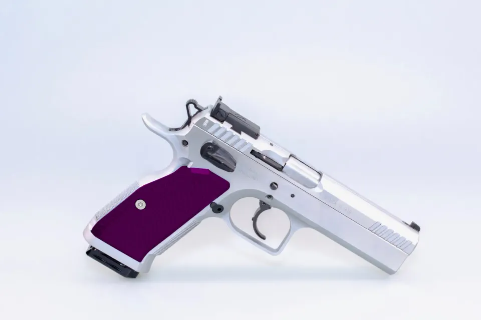 M-Arms Monarch 1 Tanfoglio SF Long pistolgreb lilla