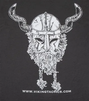 Viking Tactics VTAC Halvor Havge The Warrior t-skjorte grå