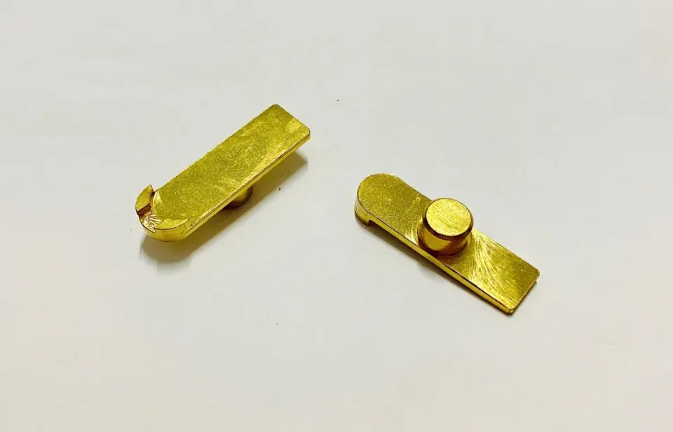 M-Arms Mec-Gar 9mm fjærplate messing