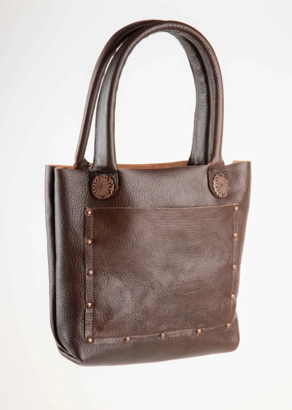 Viking Tactics Mistral Mini-Tote lærveske vegetabilsk brun