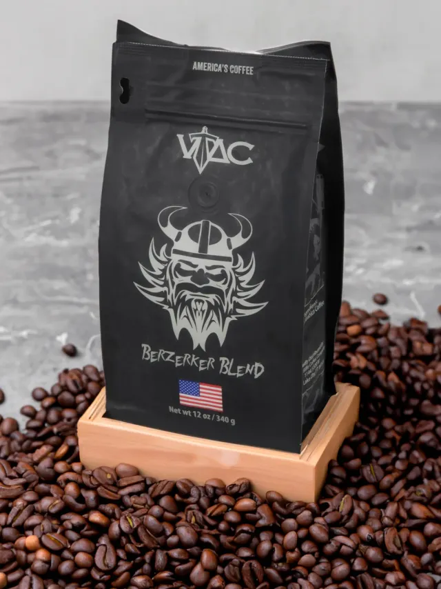 Viking Tactics VTAC Berzerker kaffe mørkbrent 340 g