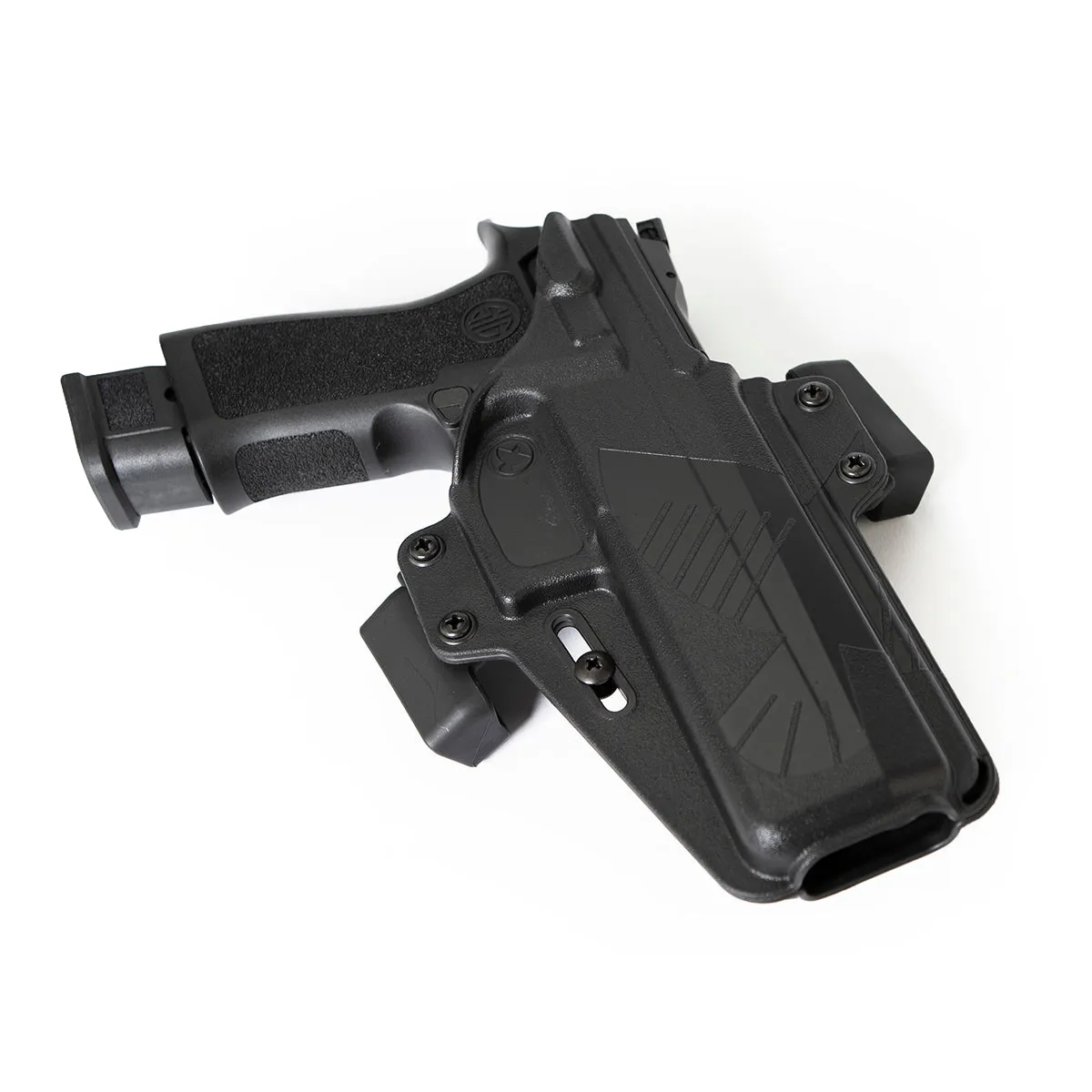 Raven Concealment Perun hylster Glock 19 svart OWB