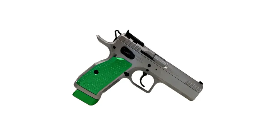 M-Arms Monarch 1 pistolgrep Tanfoglio SF grønn tykt langt