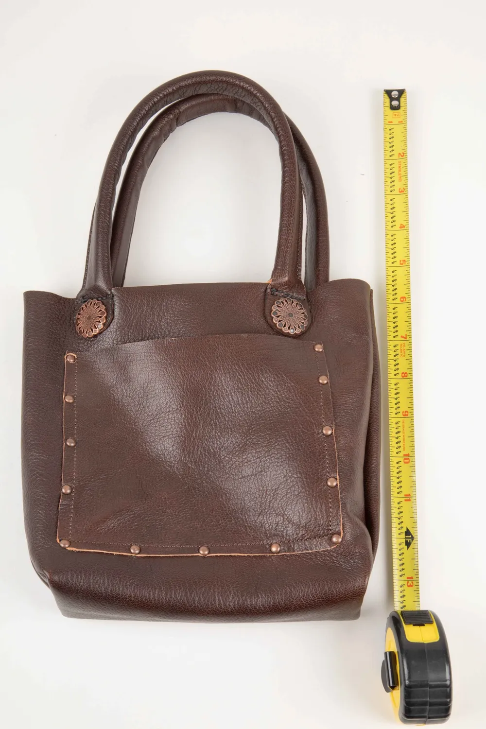 Viking Tactics Mistral Mini-Tote lærveske vegetabilsk brun