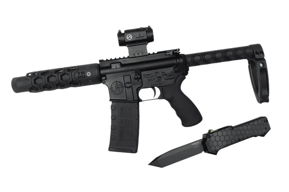 Unique Arms TG20 + OTF Pakke pistol + kniv
