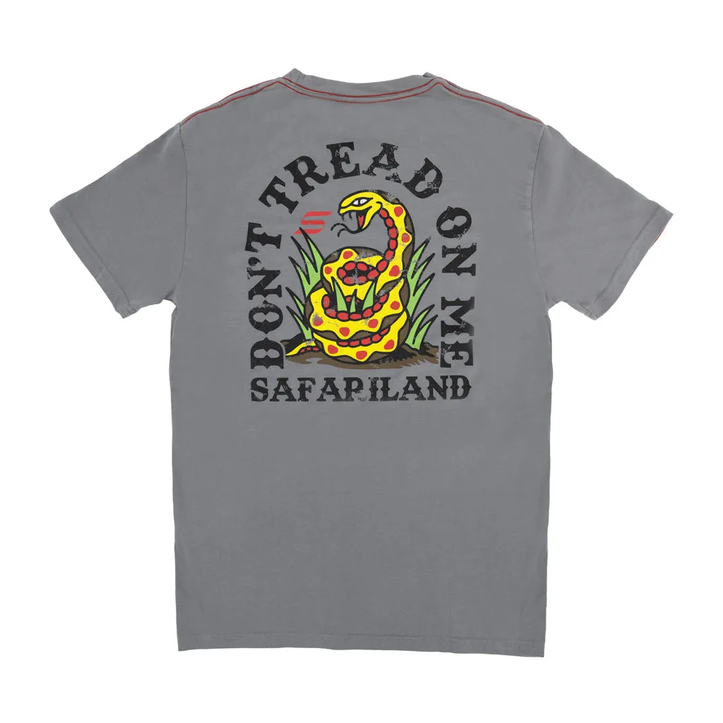 Safariland Don't Tread On Me T-skjorte Hvit grafisk
