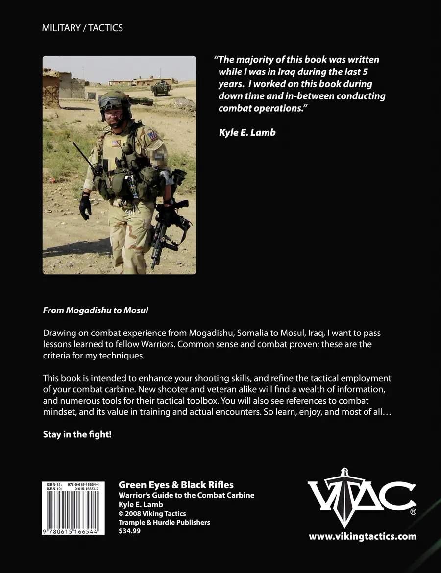 Viking Tactics Green Eyes Black Rifles bok