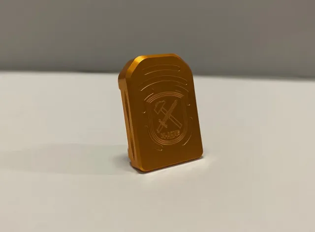 M-Arms STD Evo +1 magasinfot oransje ALU outlet