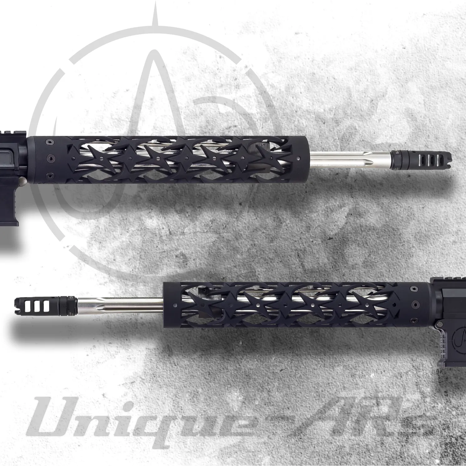Unique Arms Razor Wire håndguard aluminium free-float