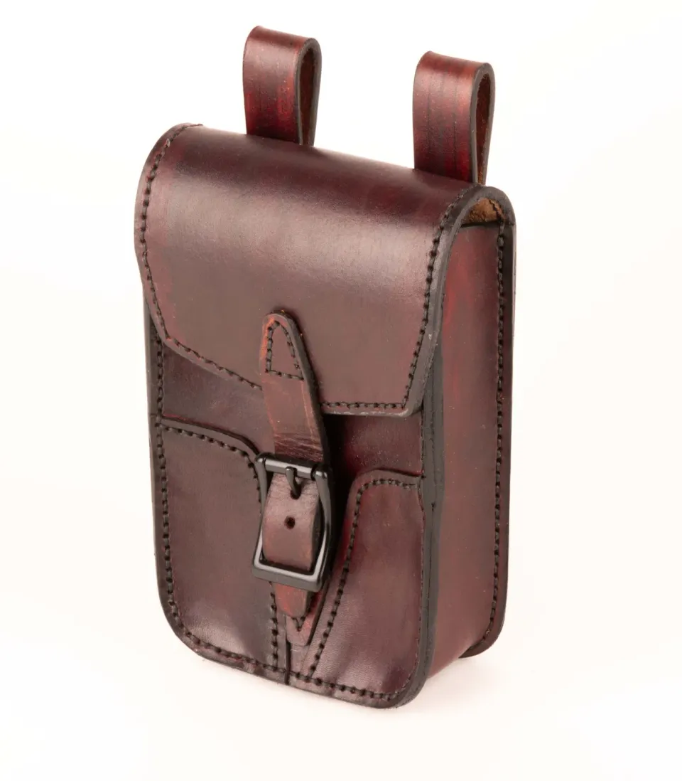 Viking Tactics Leather Goods belteveske skinn brun