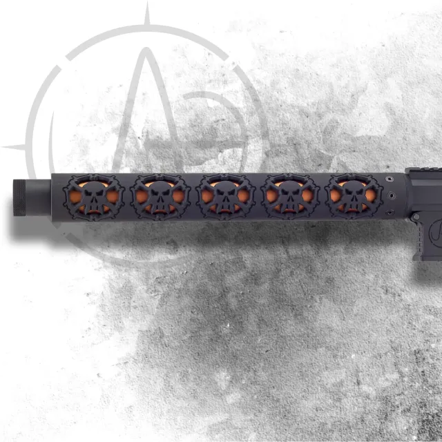 Unique Arms Skulls håndguard 15" free-float