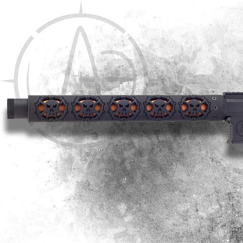 Unique Arms Skulls håndguard 15" free-float