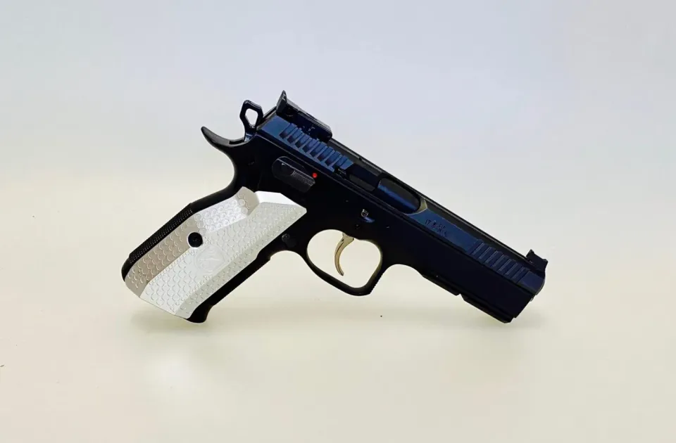 M-Arms Monarch 2 pistolgrep sølv alu