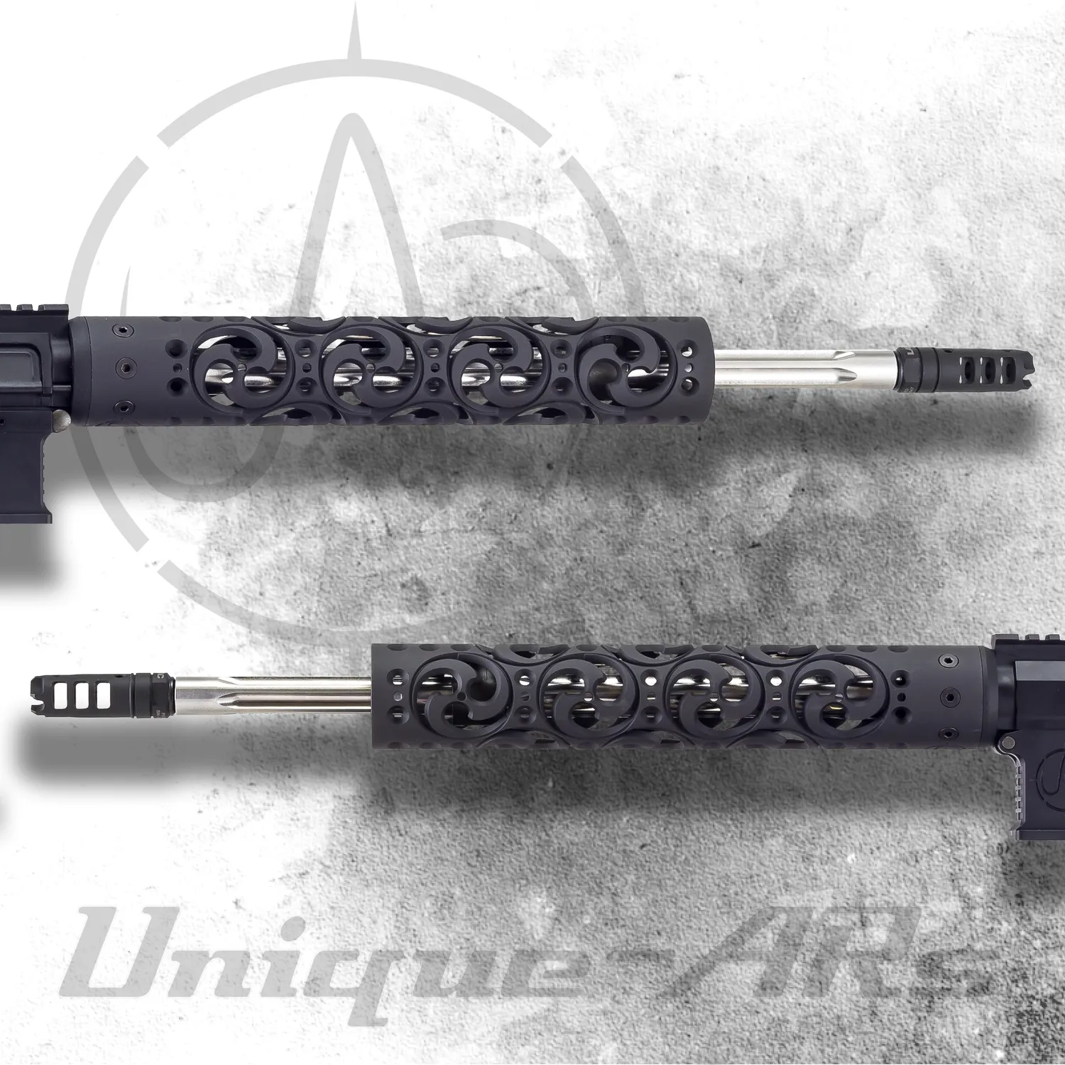 Unique Arms Hurricane håndguard aluminium free-float