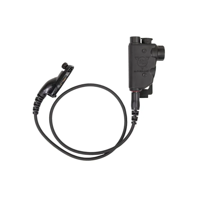 TCI Alpha PTT-knapp Motorola XPR svart vanntett