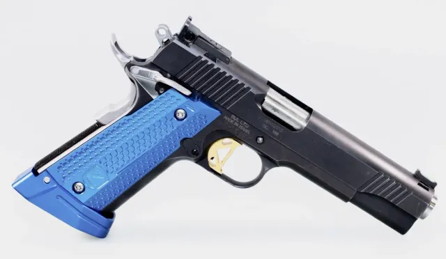 M-Arms Monarch 2 pistolgrep 1911 kort blå alu