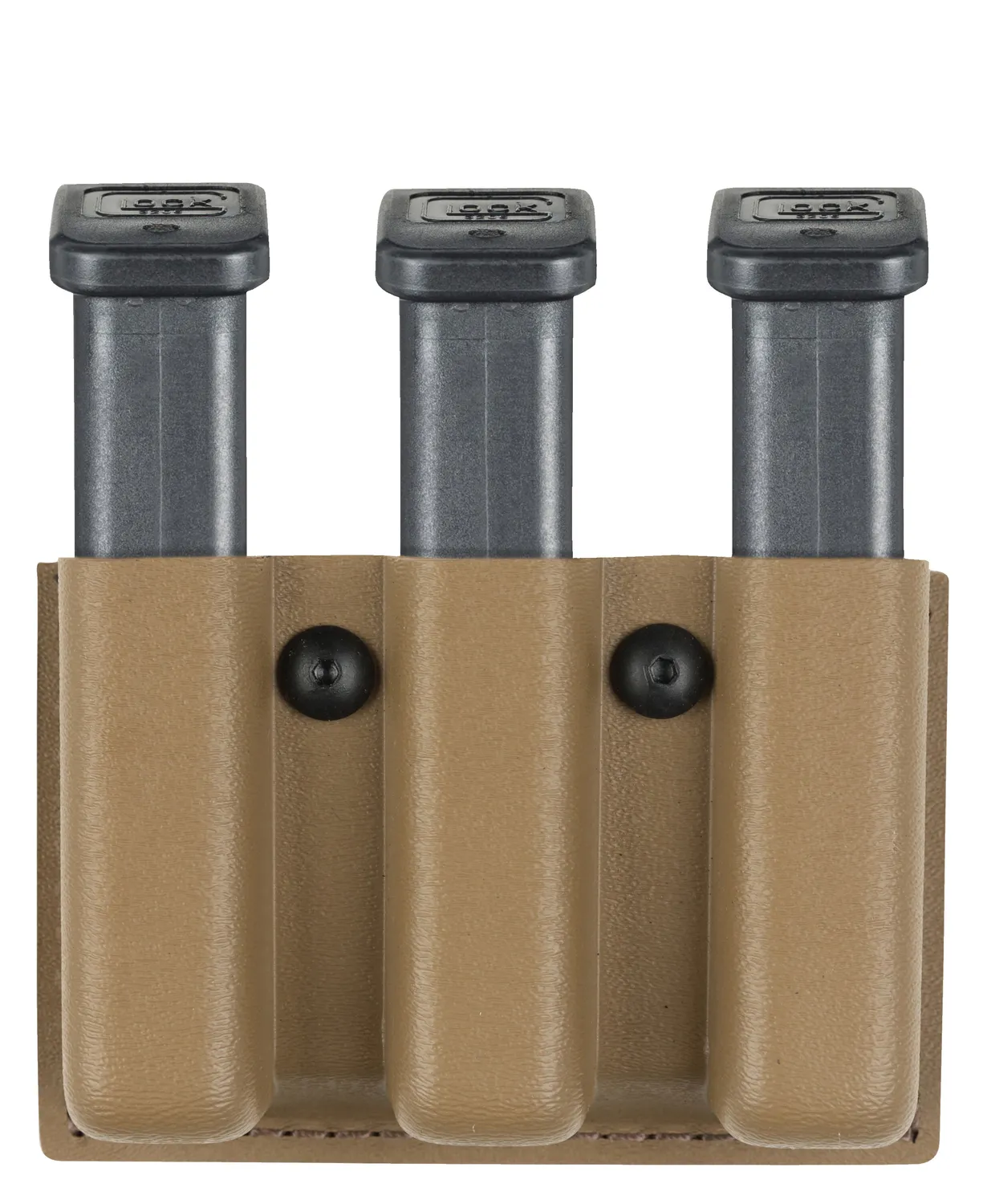 Safariland 775 Slimline magasinlomme trippel åpen svart