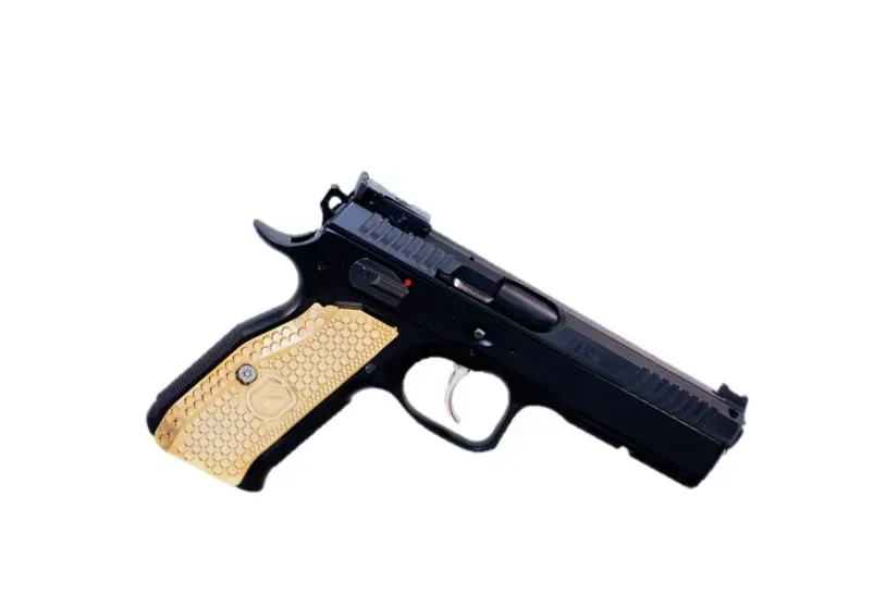 M-Arms Monarch 1 Long Thick pistolgrep gull aluminium