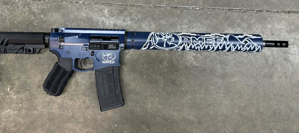 Unique Arms RMEF Custom AR-15 rifle 223 Wylde