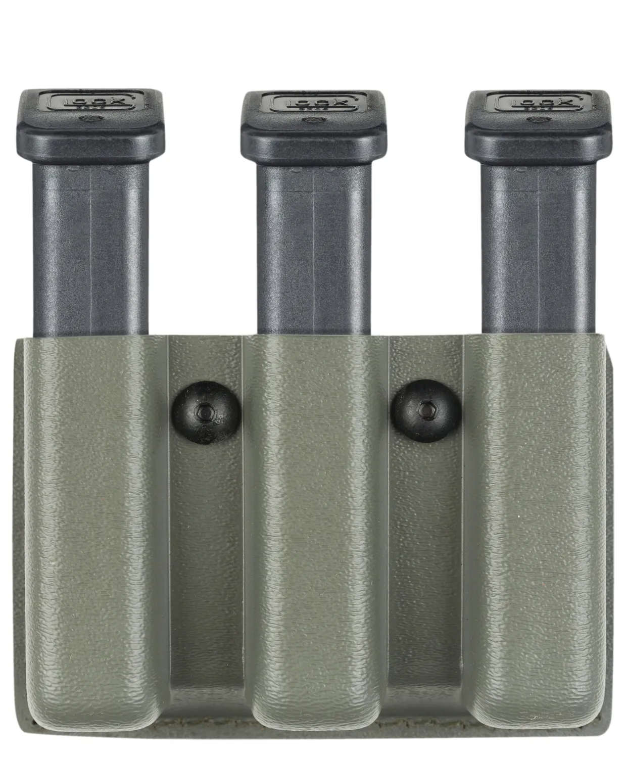 Safariland 775 Slimline magasinlomme trippel åpen svart