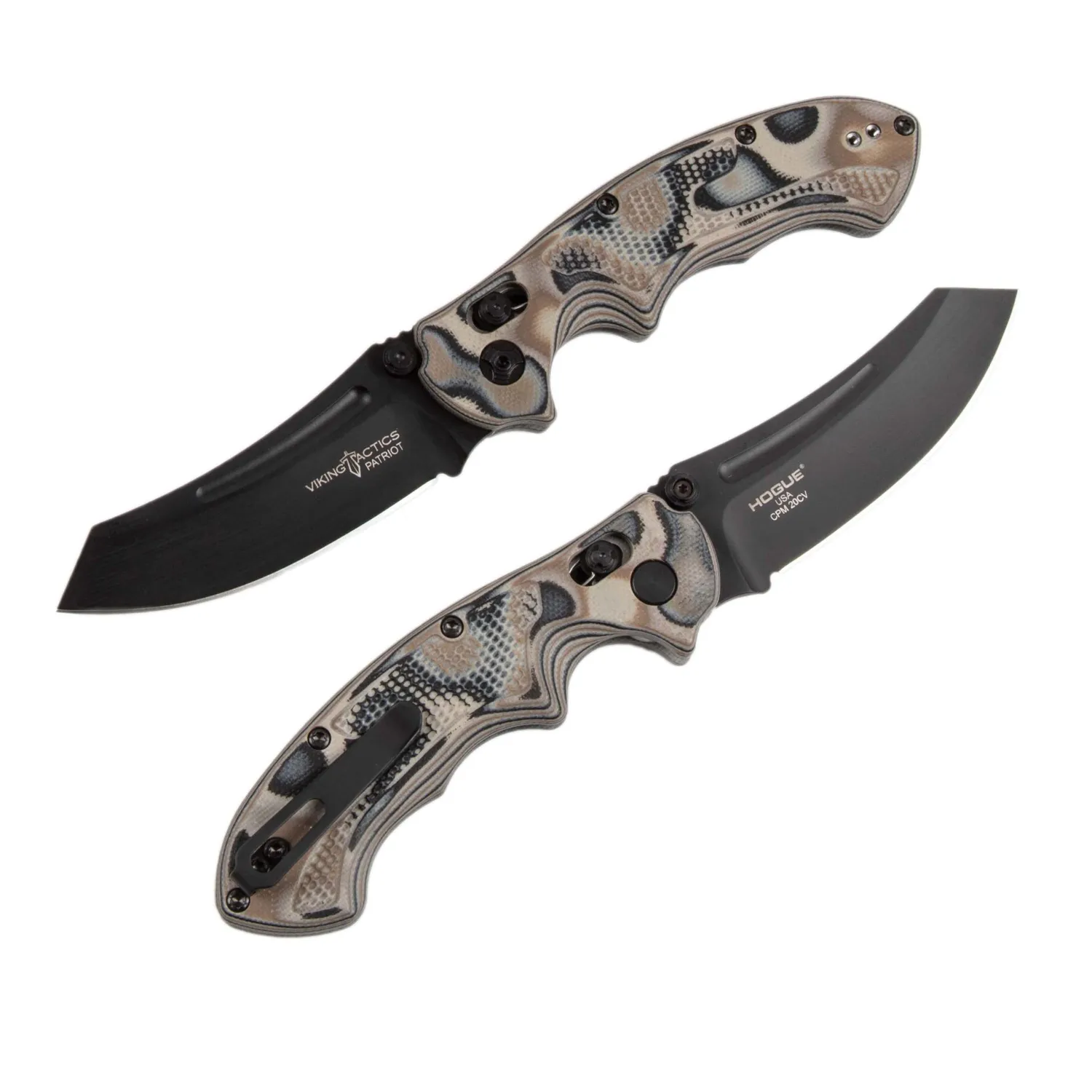 Viking Tactics Patriot Foldekniv CPM20CV G10