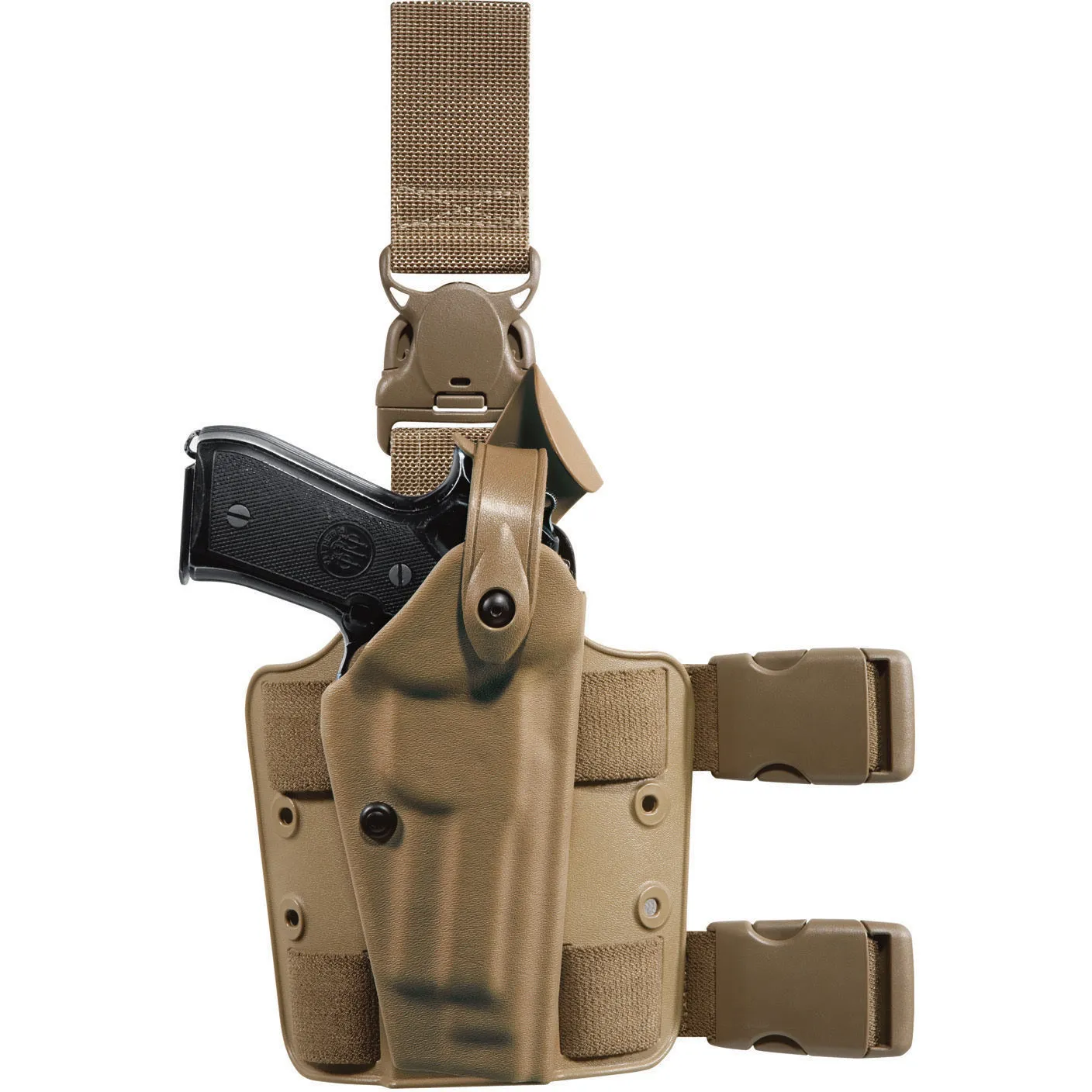 Safariland 6005 SLS taktisk lårhylster quick-release
