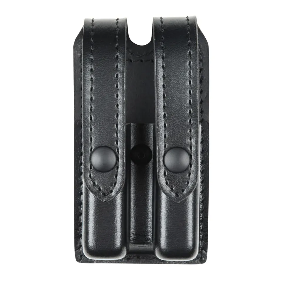 Safariland 78 Slimline dobbel magasinlomme svart plain