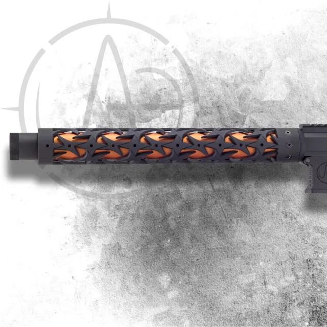 Unique Arms Razor Wire håndguard aluminium free-float